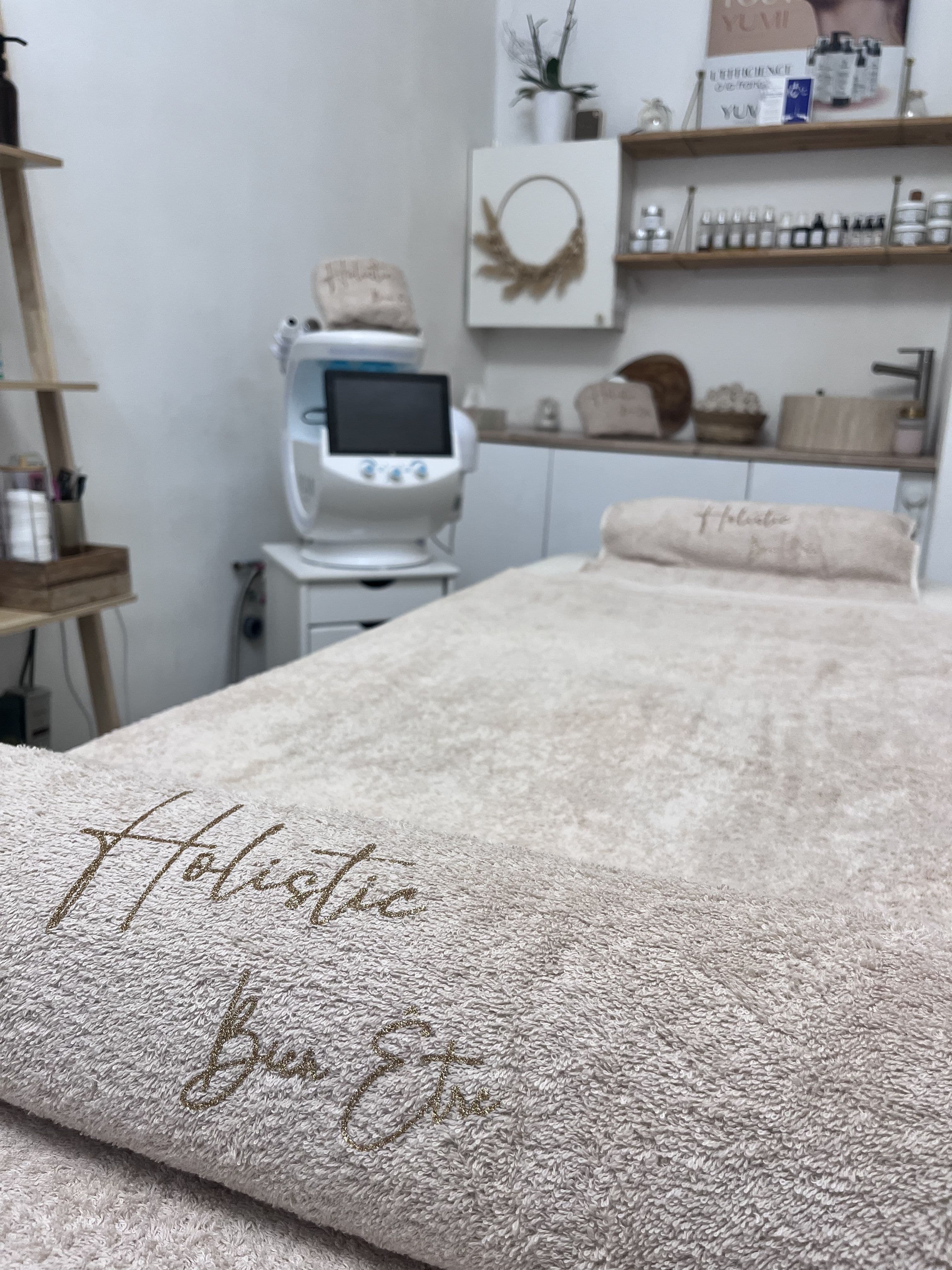 Salle de soin de l'institut Holistic Bien Être à Nice
